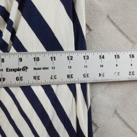 Soft Surroundings Vela Infinity Maxi Dress Striped Nautica Jersey Resortwear - Picture 9 of 12